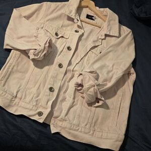 BDG Pink Denim Jacket